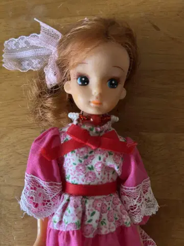 리카짱 2대째 레어 쇼와 리카짱 인형