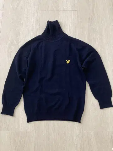 Lyle & Scott 캐시미어 네이비 38 S M 라이언 스캇