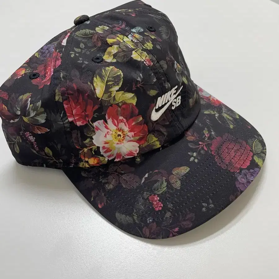 nike floral baseball cap