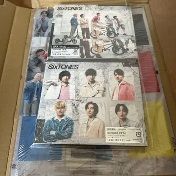 SixTONES 음색 초회판 A & 일반ver 세트