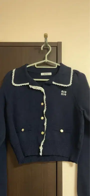 NICE CLAUP 폴로 옷깃 니트 셋업