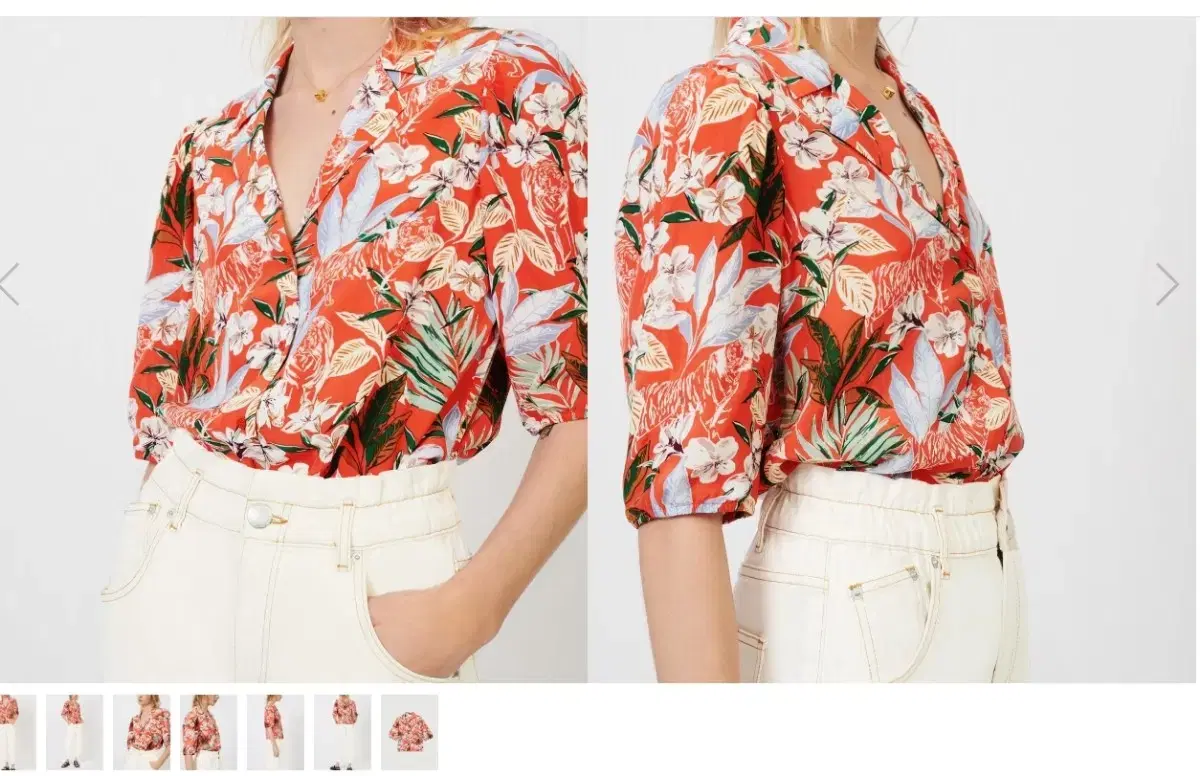 MAJE Maje Silky Flower Blouse