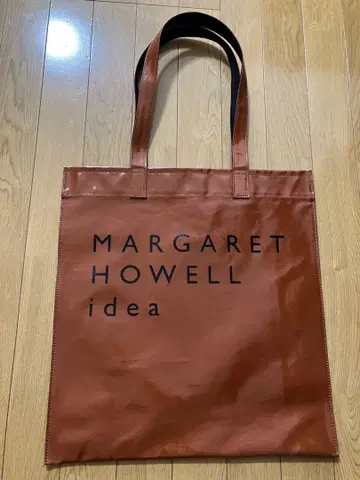 MARGARET HOWELL 토트백 카멜 브라운