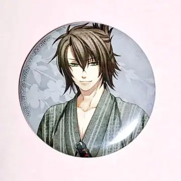 얇은 벚꽃 진실의 달빛 오키타 소지 캔뱃지