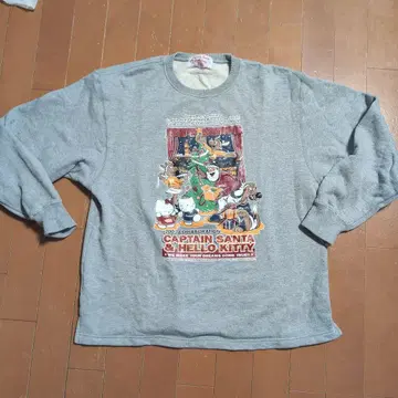 캡틴 산타 헬로키티 맨투맨