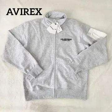 AVIREX 아비렉스 맨투맨 자켓 집업 로고