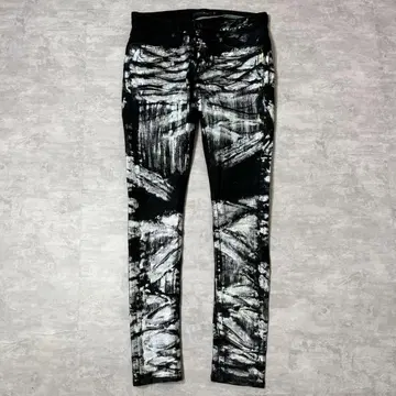 CIVARIZE 쇼킹 컬러 호일 스키니 데님 시버라이즈