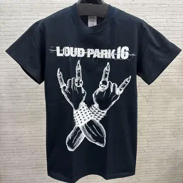 LOUD PARK 16 티셔츠 GILDAN 제 사이즈 S