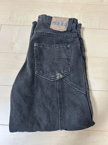 흑먹색 PRSN BLU 프리즌 블루스 페인터 데님 w32 미국제