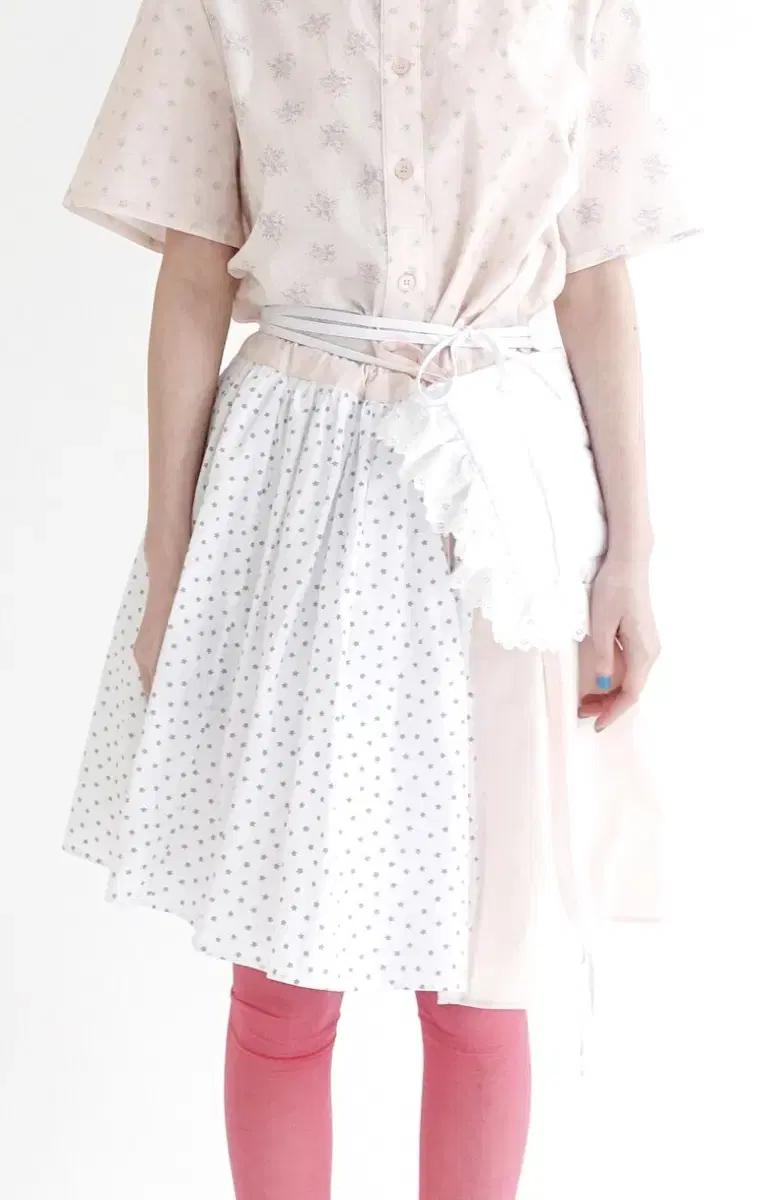 shopfairy Skirt half pattern cotton skirt