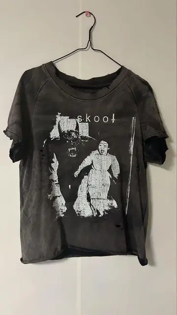 skot Handmedowns 빈티지 가공 반팔 티셔츠