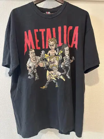 METALLICA 메탈리카 빈티지 자이언트 제 XL 96년 투어