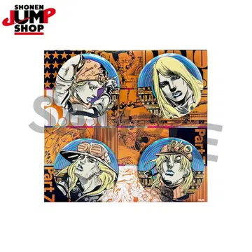 죠죠 7부 스틸 볼 런 점프샵 캔뱃지 중국