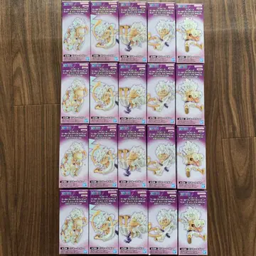 원피스 월드 컬렉터블 피규어 기어 5 20개 월드 컬렉션