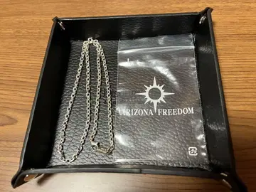 ARIZONA FREEDOM 실버 목걸이 얇은 각형 50cm