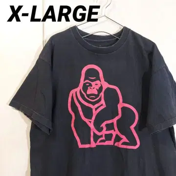구제 의류] [구제 의류] 엑스라지 티셔츠 USA제 나이스 에이징 블랙