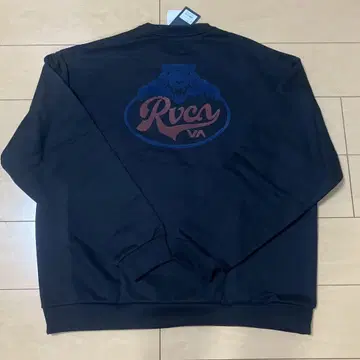 RVCA 블랙 맨투맨 트레이닝복 L