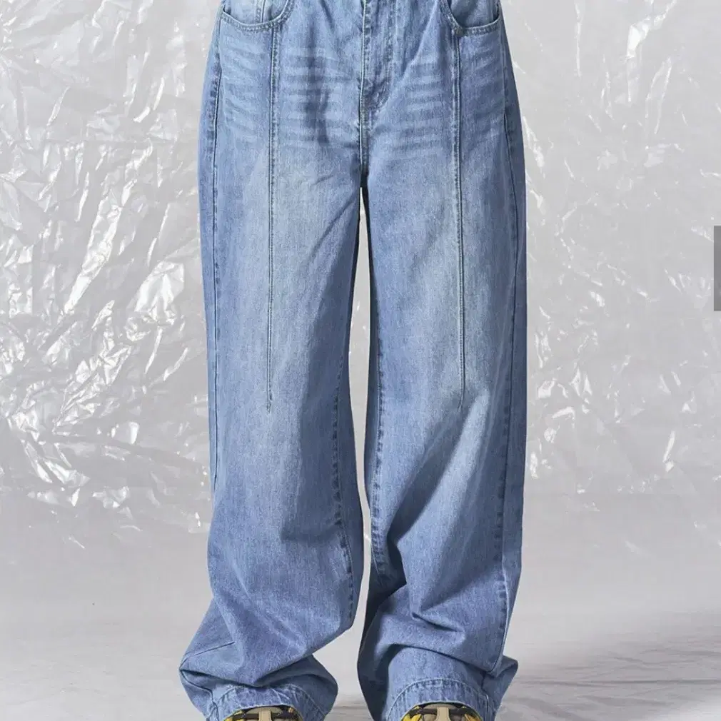 L] Schism Inducing Pants TWELVE GOLD JEANS New #스키즘인듀싱