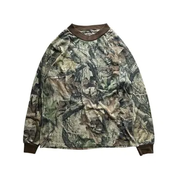 USA제 diberty L/S 리얼 트리 카모 티셔츠 M 롱 T