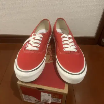 Vans Authentic 44 D 레드 10.0