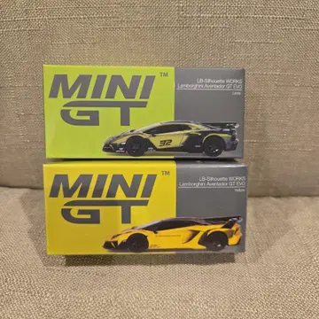 MINI GT 리버티 워크 아벤타도르 GT EVO 2대