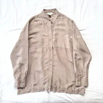 90년대 빈티지 Neiman Marcus 실크 셔츠 XL