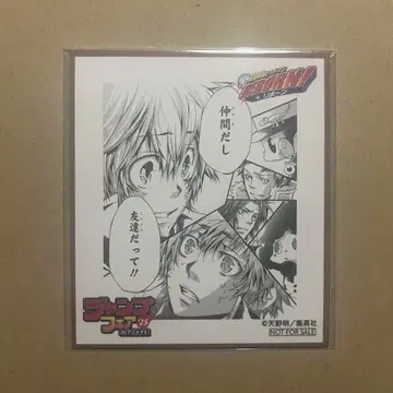 점프 페어 2025 애니메이트 미니 색지 가정교사 히트맨 리본!