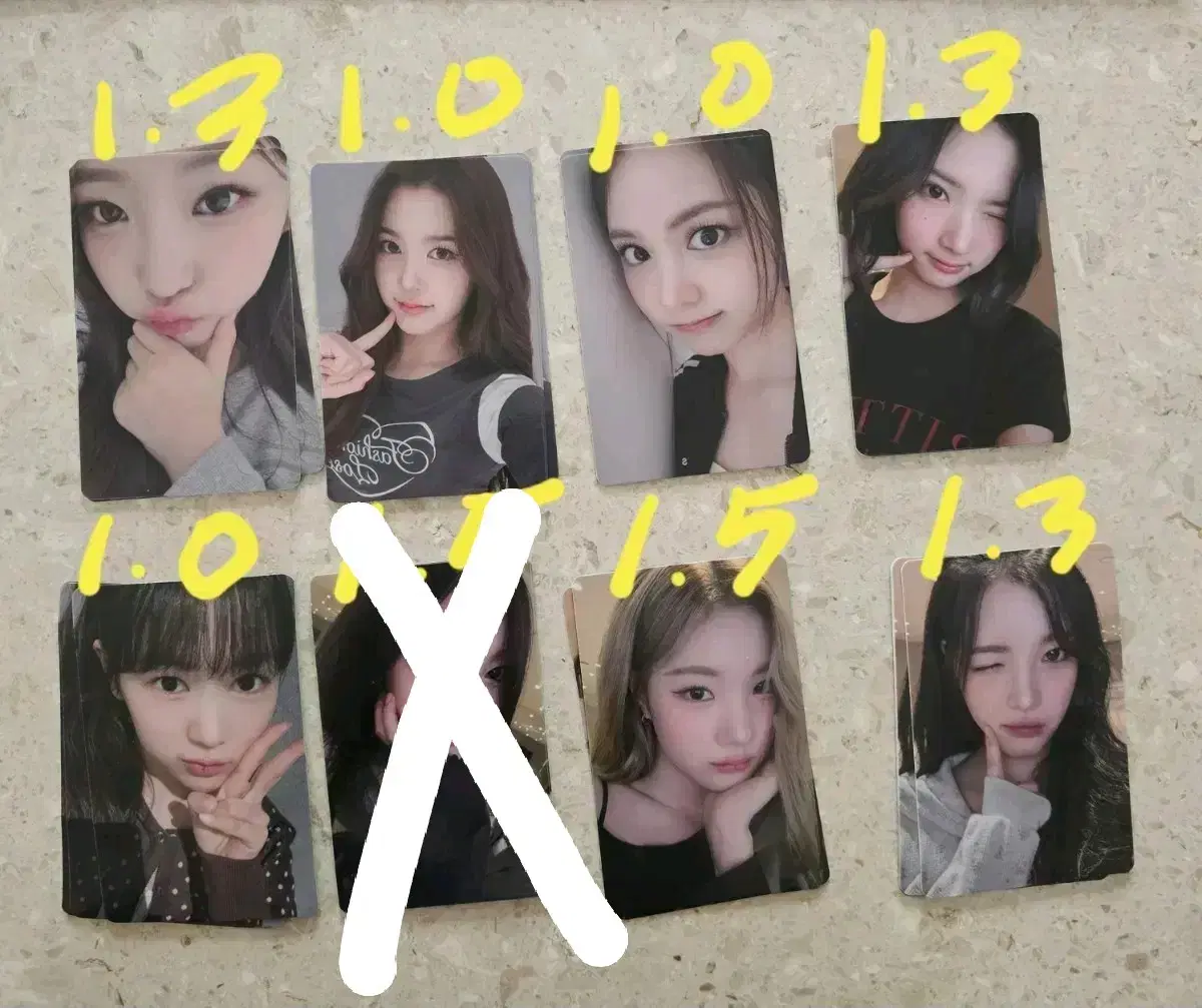 Hearts2hearts Everline poca photocard unreleased photocard