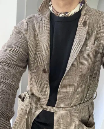 라르디니 LARDINI 자켓 벨트 가운
