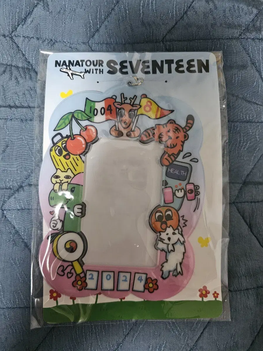 세븐틴 나나투어 포카홀더 러기지택 미개봉