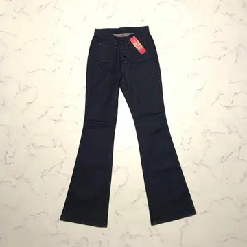 국내 빈티지 플레어 진 SWEET CREAM