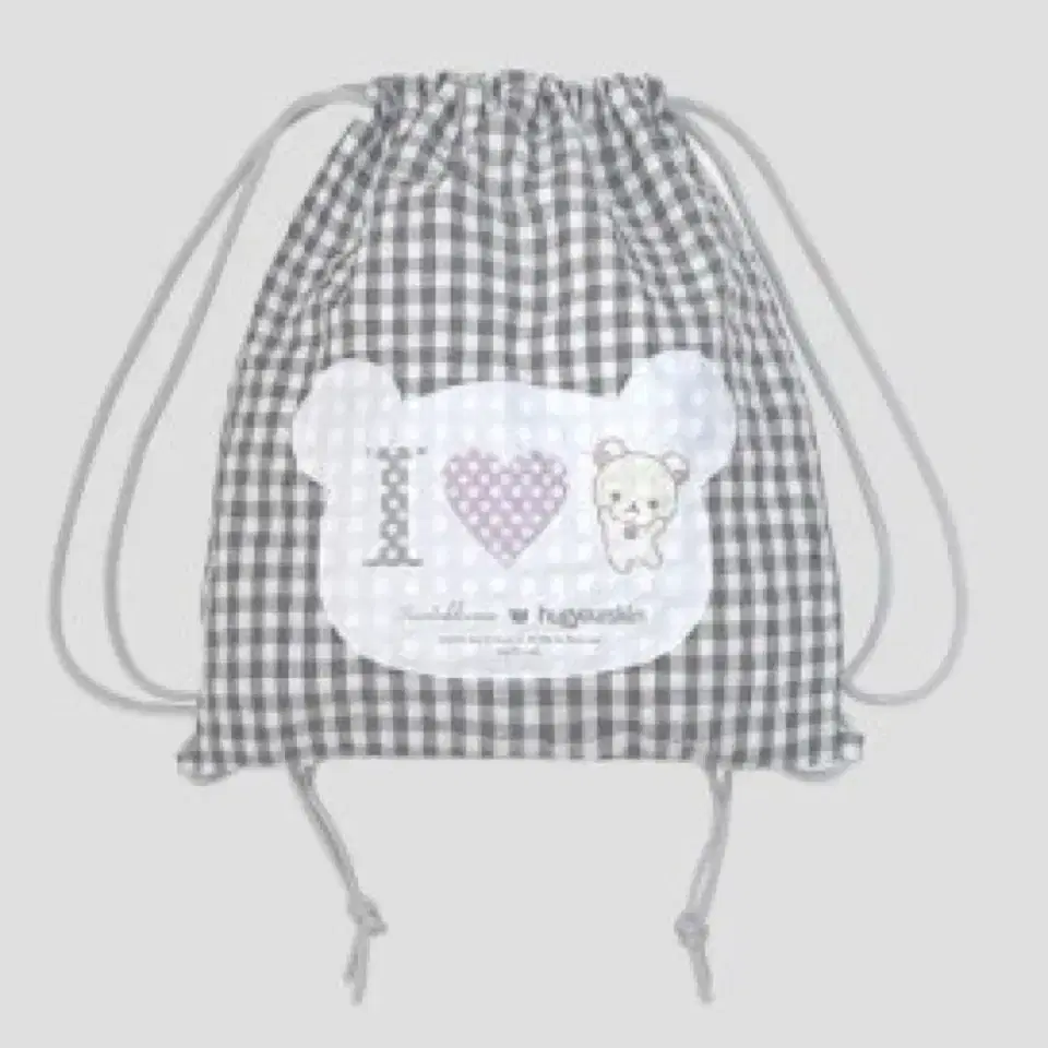 【HUG YOUR SKIN】Korilakkuma mini bag Hug Your Skin Korilakkuma Gym Sack on Bunjang Global Site.