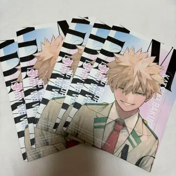 바쿠고 카츠키 giga SPRING 아트 코스터 5종 세트