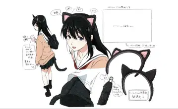 영화 '목소리의 형태' 설정 자료 245장