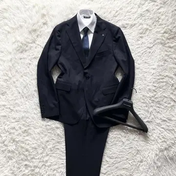 <23AW>TAGLIATORE 최신 로고 네이비 캐시미어 울 수트 52