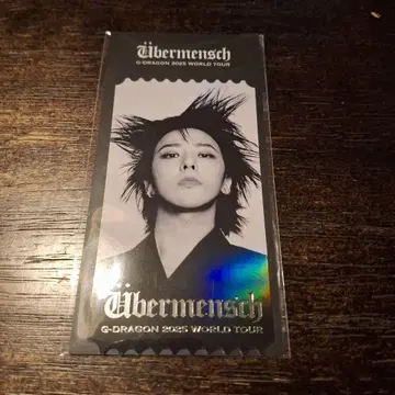 G-DRAGON2025 오사카 공연 사진 티켓