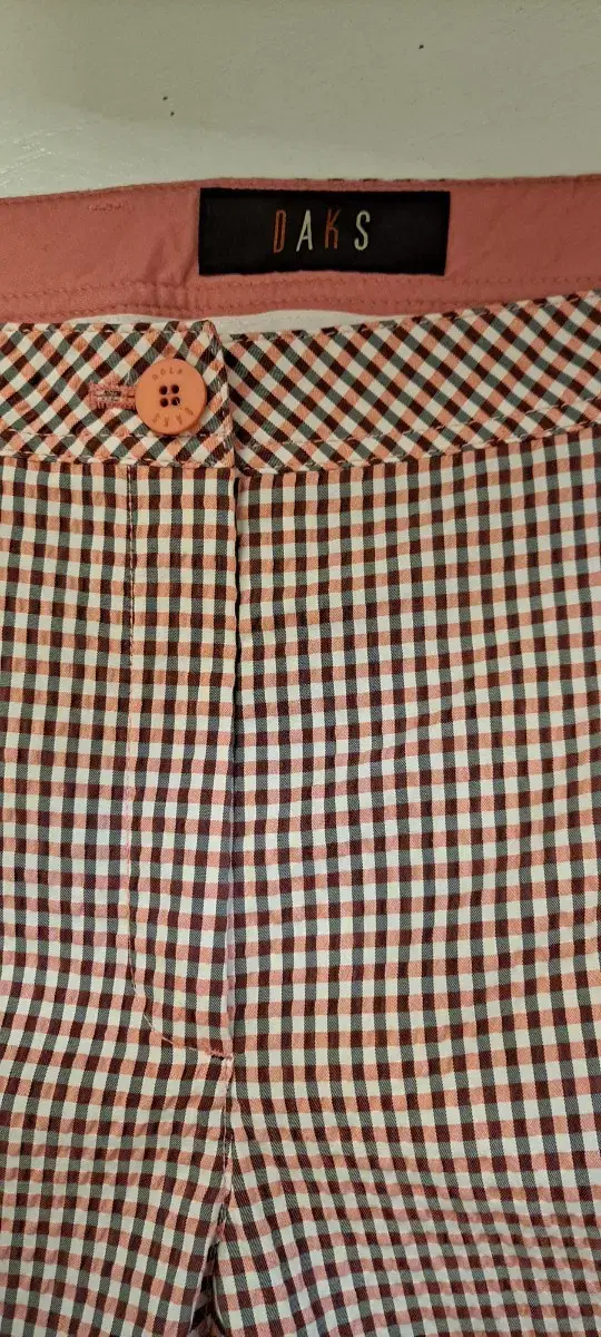 Daks Golf Check Pants