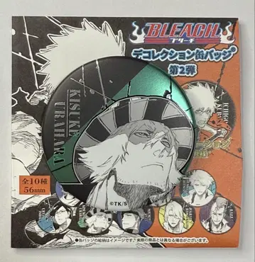 블리치 데코레이션 캔뱃지 BLEACH 캔뱃지 우라하라 키스케