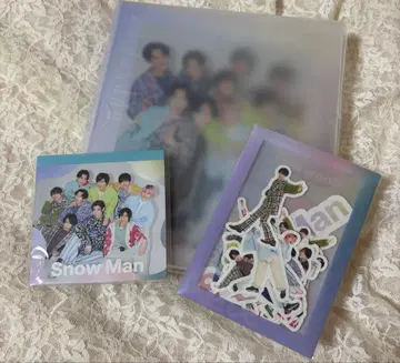 Snow Man 사진 앨범 메모 스티커 모음