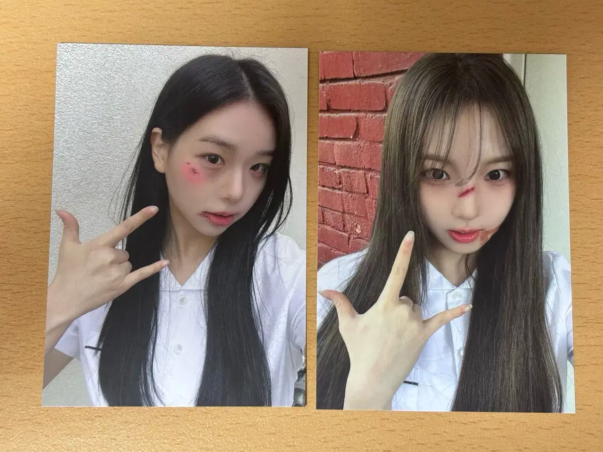 트리플에스 어셈블25 후즈팬 럭드 미니엽서 채연 하연
