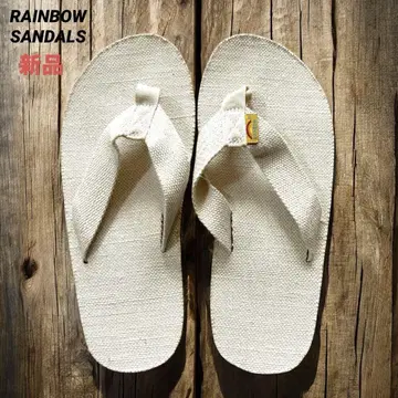 새상품 택 레인보우 샌들 남성용 샌들 301AHTS M 내추럴