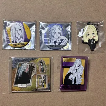 사카모토 데이즈 시시바 타워 레코드 캔뱃지 아크릴 피규어 컬렉션