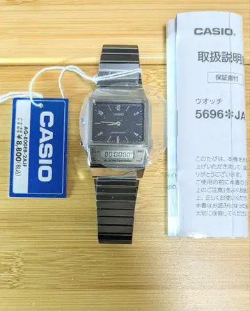 새상품 카시오 손목시계 아나디지 AQ-800EB-2AJF 디지털 워치