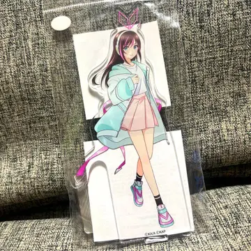 유대감의 아릴 키즈나아이 고양이 귀 헤드폰 & 자켓 아크릴 스탠드