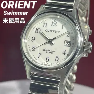 미사용 90s ORIENT SWIMMER 쿼츠 배터리 교환 완료 손목시계