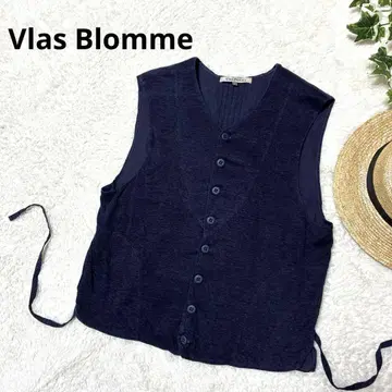vlas blomme 블라스 블럼 코르트레이 린넨 베스트 핀턱