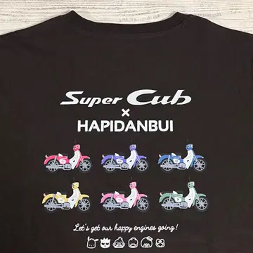 HONDA(혼다) x 하피단부이 콜라보 L 사이즈 택 포함 미사용 새상품