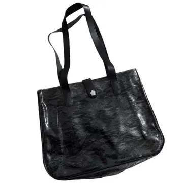 MARY QUANT 마리콴트 백 블랙 데이지 클리어 블랙