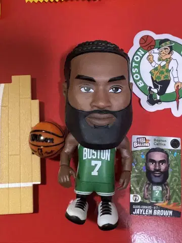 NBA Ballers2 JAYLEN BROWN 피규어 세트 (유니 그린)