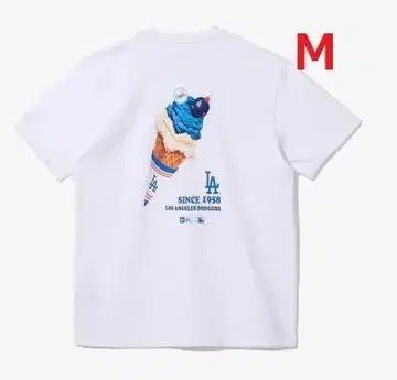 뉴에라 다저스 아이스크림 티셔츠 M 사이즈